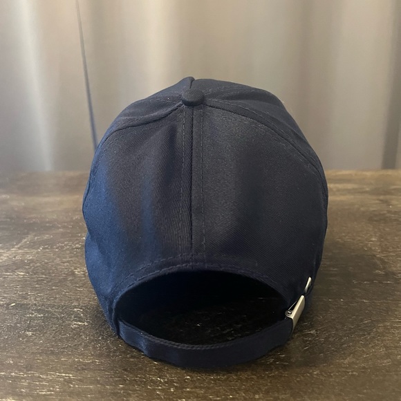 Adjustable Dark Blue Fishing Logo Baseball Trucker Hat Cap Visor Clasp - Picture 4 of 8